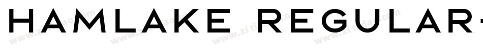 hamlake Regular字体转换